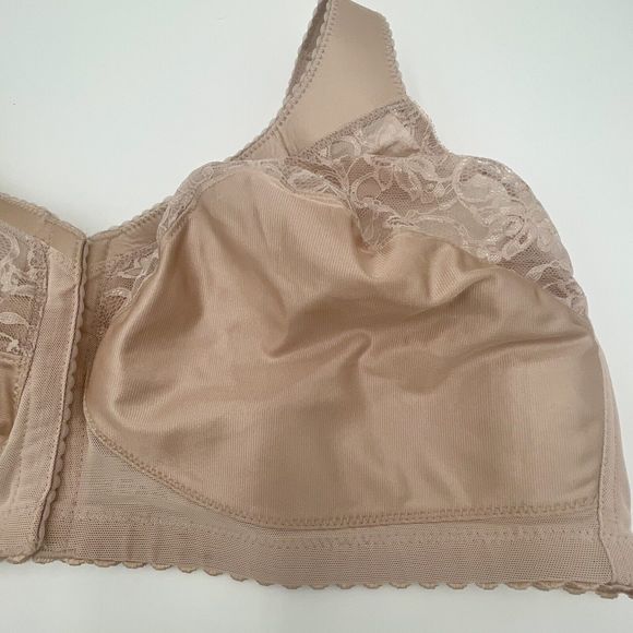 Glamorise 48DD Women's Full Figure Magic Lift Front Close Support Bra CH400 - Picture 9 of 16